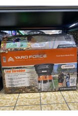 Yard Force 22" Corded Electric Leaf Shredder With Accessory Kit