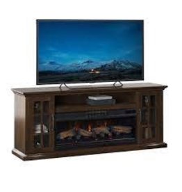 Tresanti Tresanti Mayson TV Console with ClassicFlame CoolGlow 2-in-1 Electric Fireplace and Fan