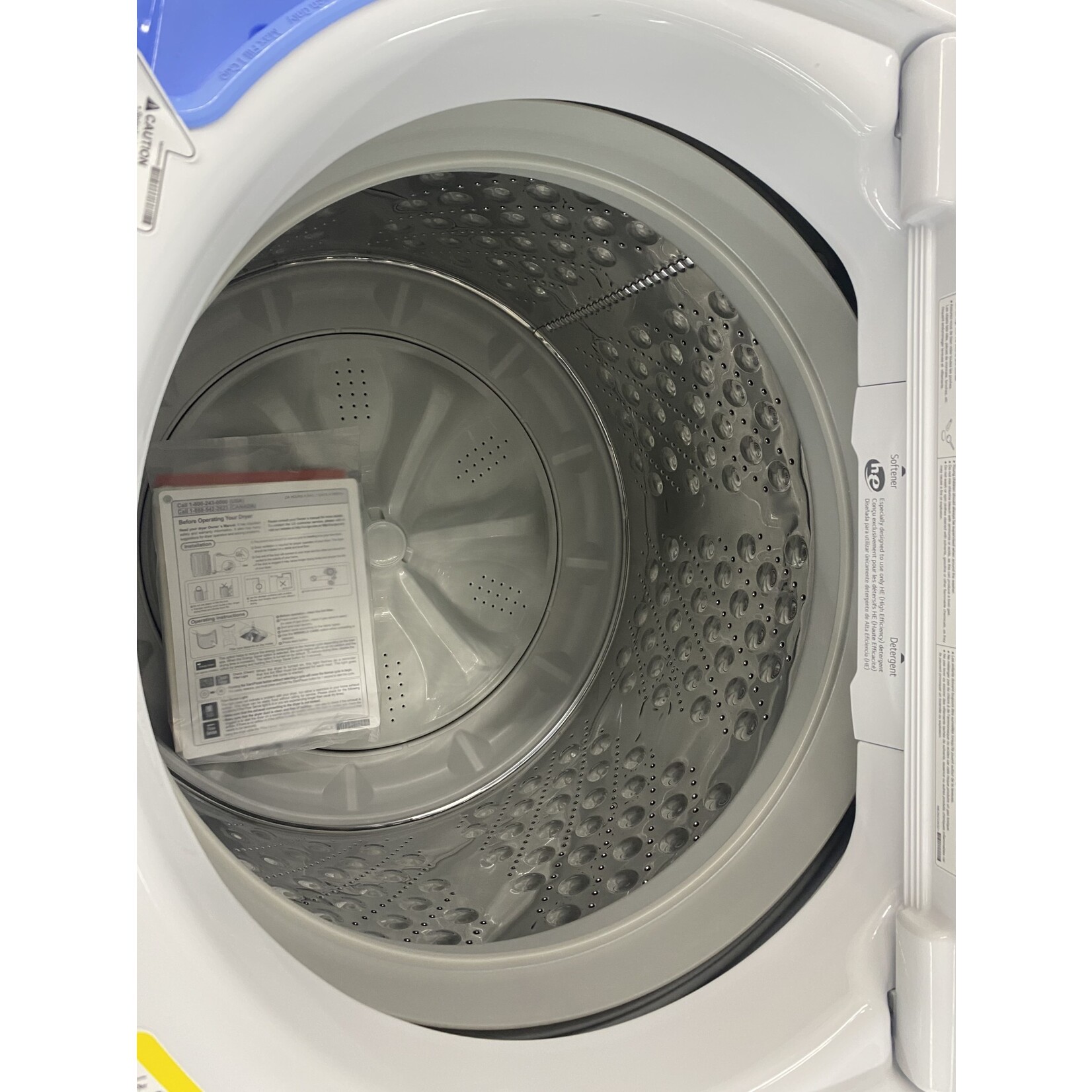 LG #WT7000CW - LG 4.5 cu. ft. Ultra Large Capacity Top Load Washer with Impeller & TurboDrum™ Technology