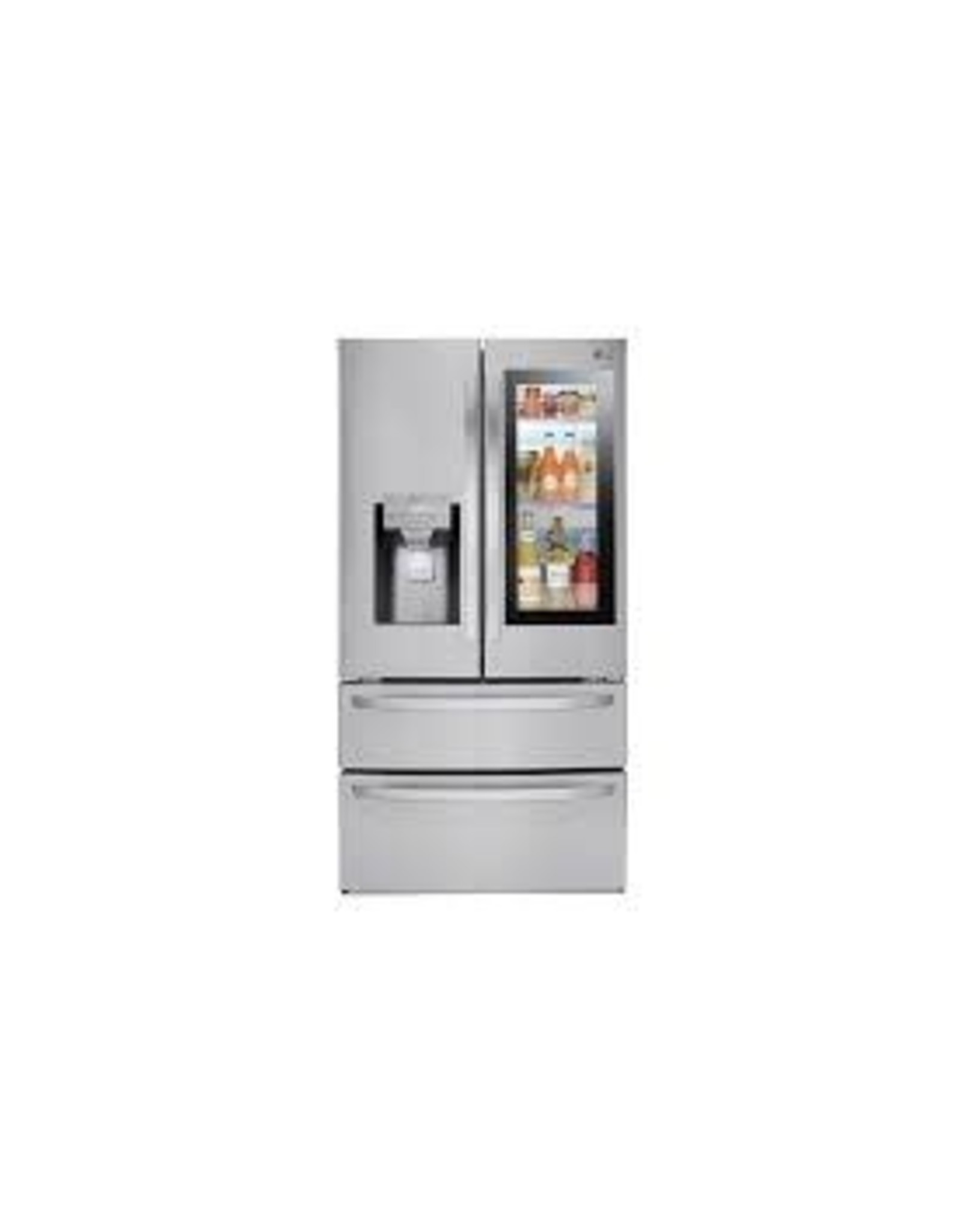 LG Electronics DENT Copy  CK 28 cu. ft. 4-Door Smart Refrigerator with InstaView Door-in-Door in Stainless Steel