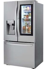 LG Electronics Dent LRMVS3006S 29.7 cu. ft. Smart French Door Refrigerator, InstaView Door-In-Door, Dual and Craft Ice in PrintProof Stainless Steel