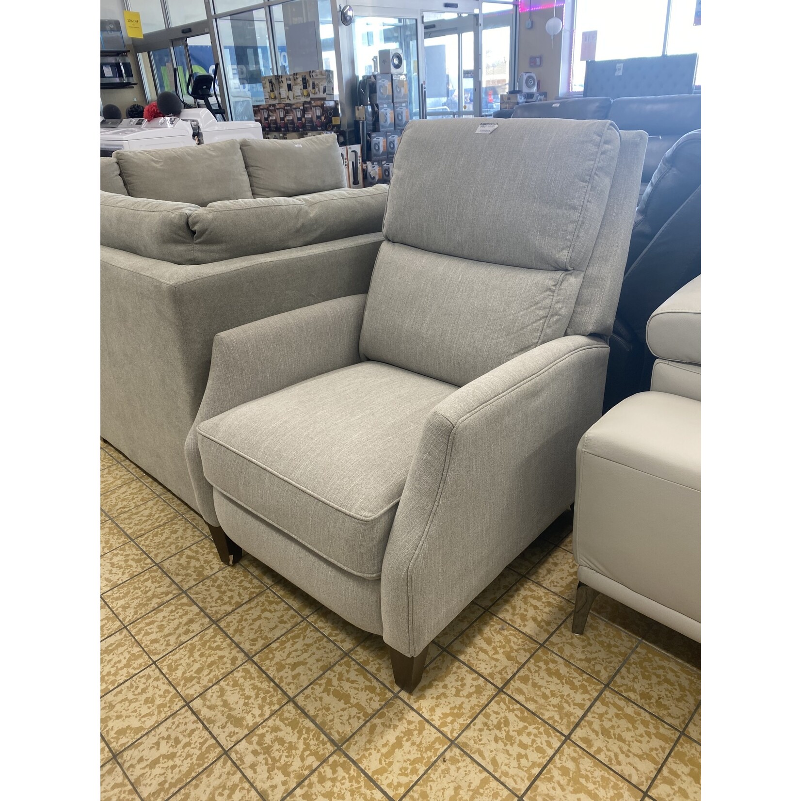 Tiegan Fabric Pushback Recliner