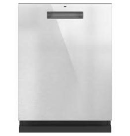 Cafe' Café CDT845M5NS5 Modern Glass Top Control Built-In Dishwasher with Stainless Steel Tub, 3rd Rack, 45dBA - Platinum Glass