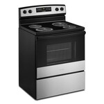 Amana #*ACR4303MMS  30 in. 4-Element Freestanding Electric Range in Stainless Steel 4.8 cu. ft.
