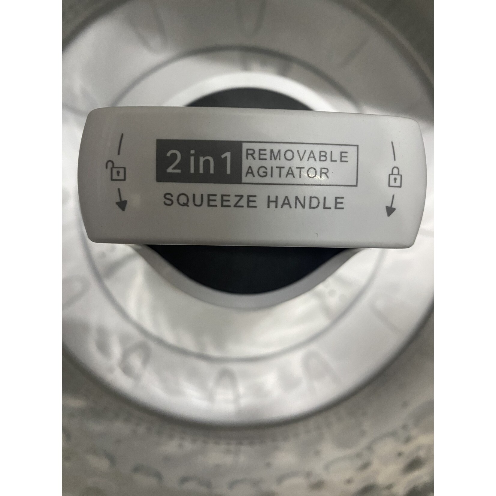 Whirlpool Ck. WTW8127LC Whirlpool - 5.2 Cu. Ft. High Efficiency Smart Top Load Washer with 2 in 1 Removable Agitator - Chrome Shadow