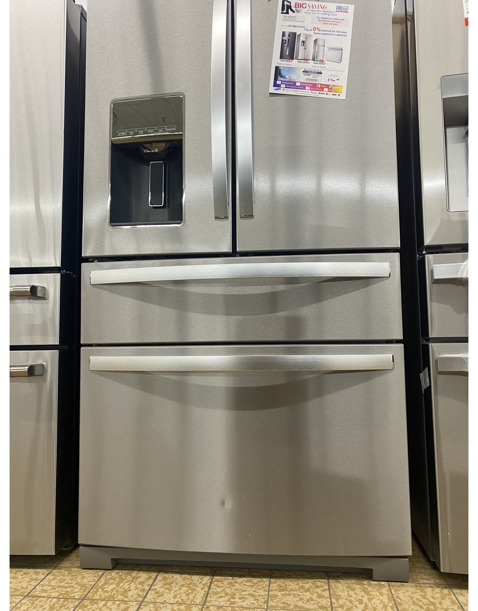WHIRLPOOL WRX986SIHZ 26 cu. ft. French Door Refrigerator in Fingerprint Resistant Stainless Steel