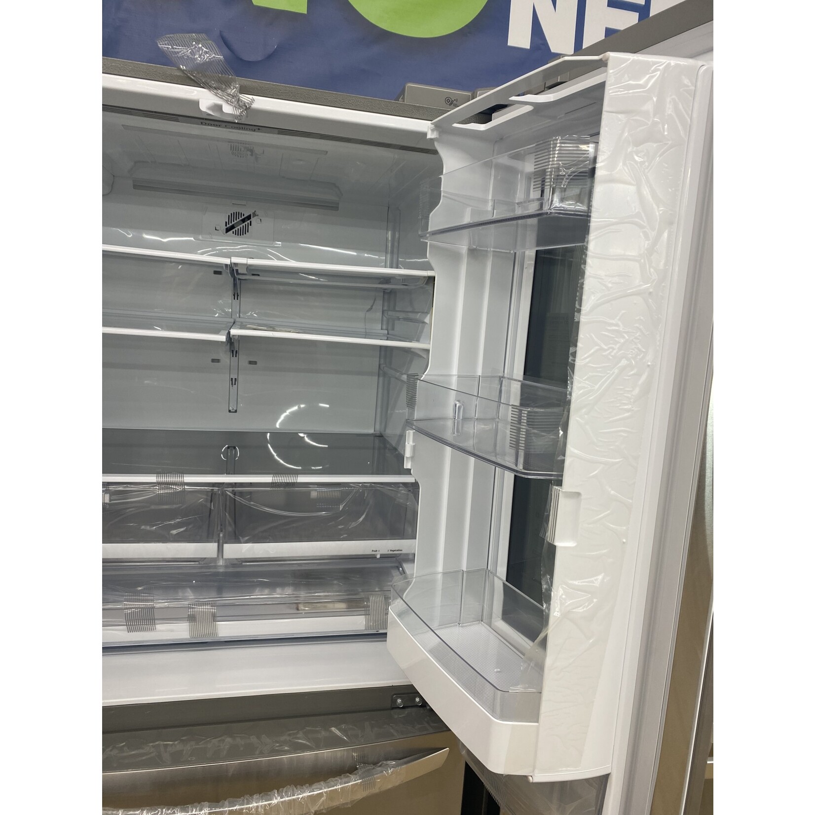 LG Electronics #LFXS28596S LG 28 cu. ft. 3 Door French Door Smart Refrigerator with InstaView Door-in-Door in PrintProof Stainless Steel
