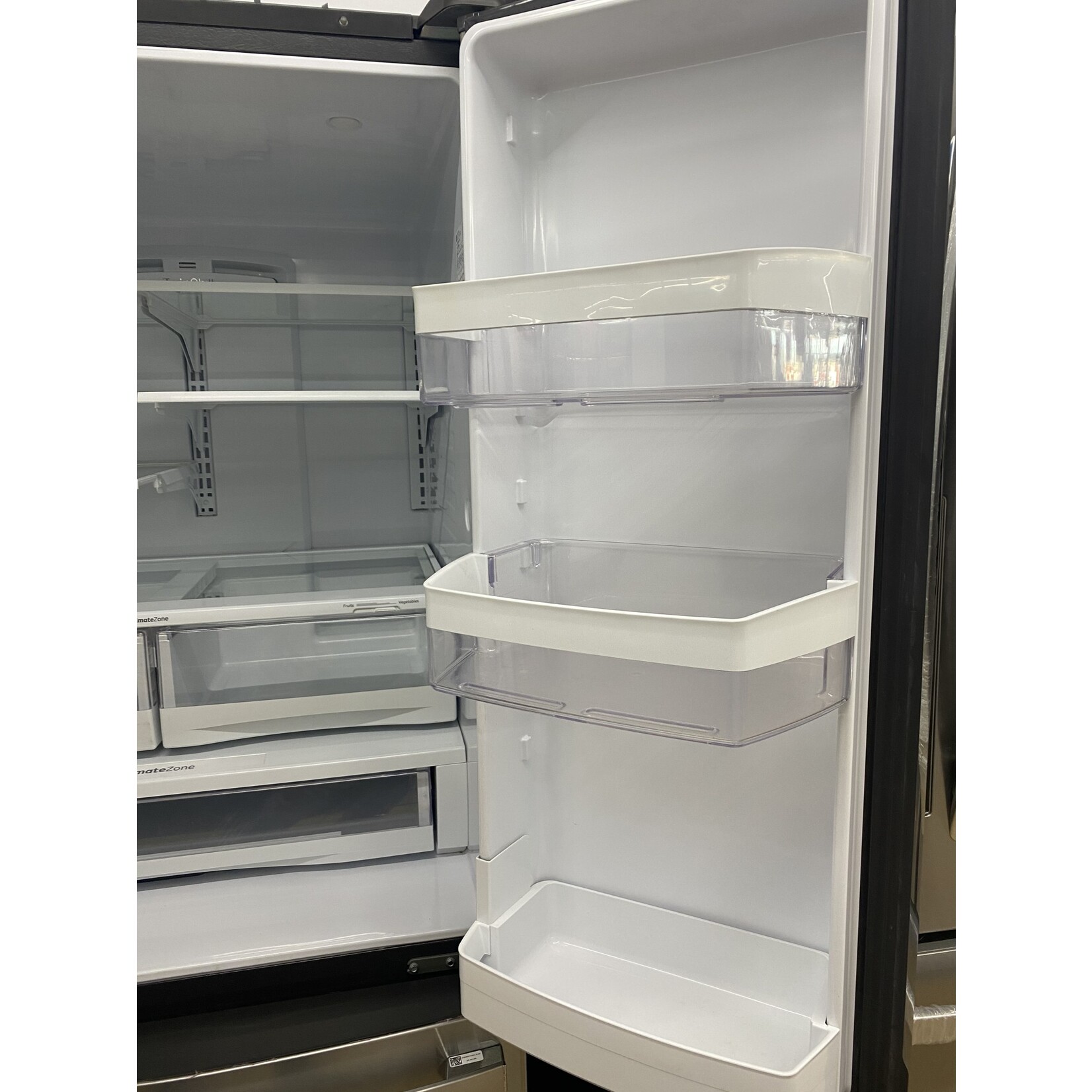 GE #GFE28GYNFS - GE® 27.7 cu. ft. French Door Refrigerator in Fingerprint Resistant Stainless Steel, ENERGY STAR