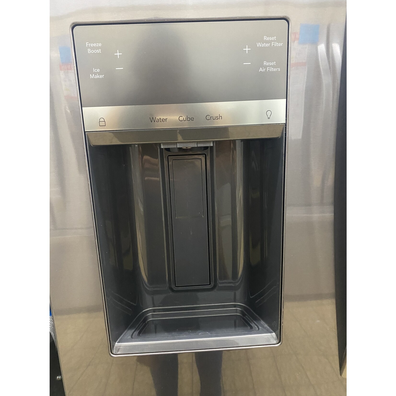 Frigidaire #FRFS2823AD Frigidaire 27.8 Cu. Ft. French Door Refrigerator in Black Stainless Steel