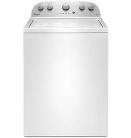 WHIRLPOOL Whirlpool 3.5-cu ft High Efficiency Agitator Top-Load Washer (White)