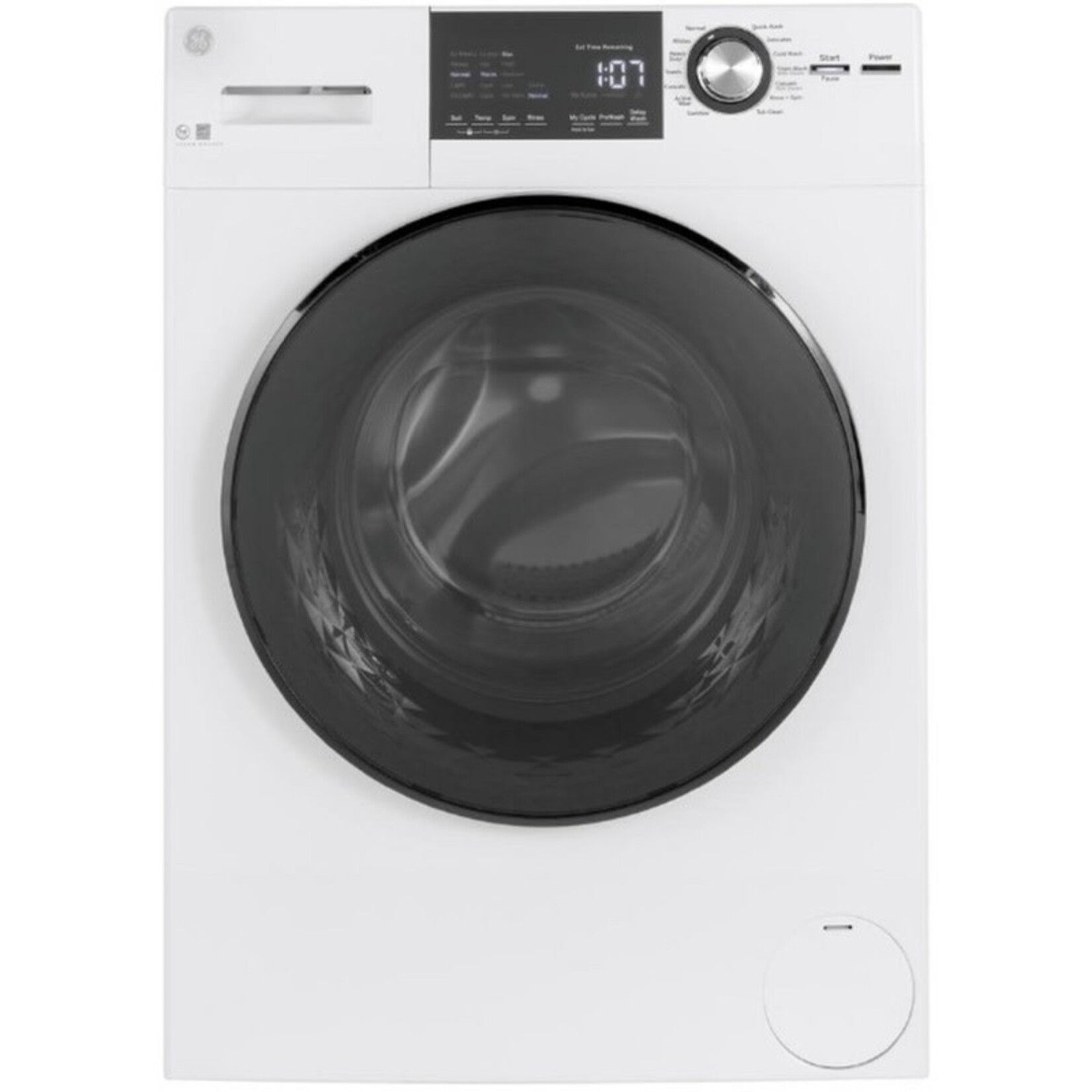 GE GFW148SSLWW GE GFW148SSMWW 2.4 cu.ft. White Front Load Washer