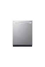 lg LDT7808SS 24 in. Stainless Steel Top Control Built-In Tall Tub Smart Dishwasher with QuadWash, TrueSteam, 3rd Rack, 42 dBA