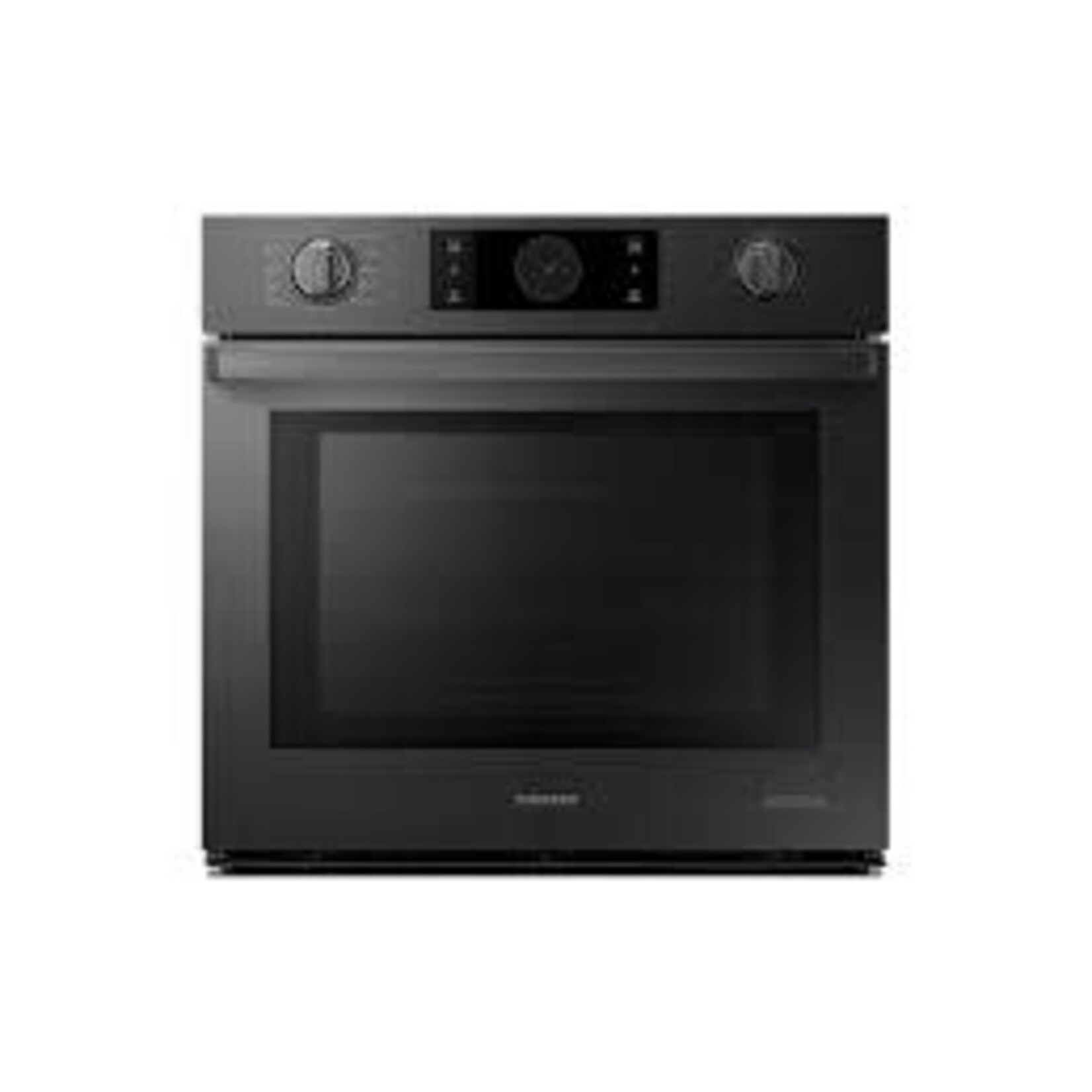 SAMSUNG #NV51M9770SM Samsung 30 Inch Smart Electric Single Wall Oven with Wi-Fi Connectivity, Flex Duo™, 5.1 cu. ft. Capacity, Steam Cook, Dual Convection, Blue LED Knobs, Chef Modes, Soft Close Door, Child Safety Lock, Hybrid and Self-Clean, 6 Oven Modes