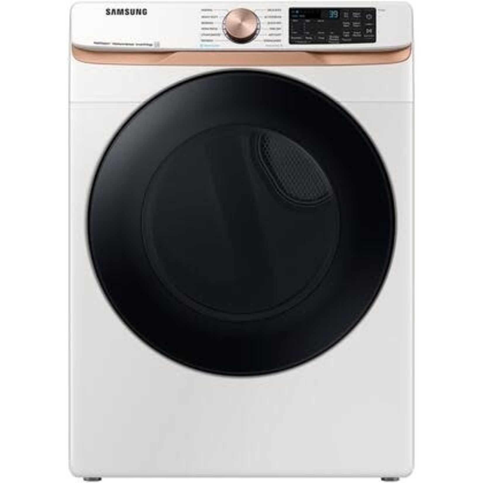 SAMSUNG DVE50BG8300E  7.5 cu. ft. Smart Electric Dryer in Ivory White with Steam Sanitize+ and Sensor Dry