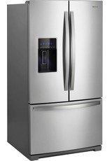 Whirlpool - 26.8 Cu. Ft. French Door Refrigerator - Stainless steel