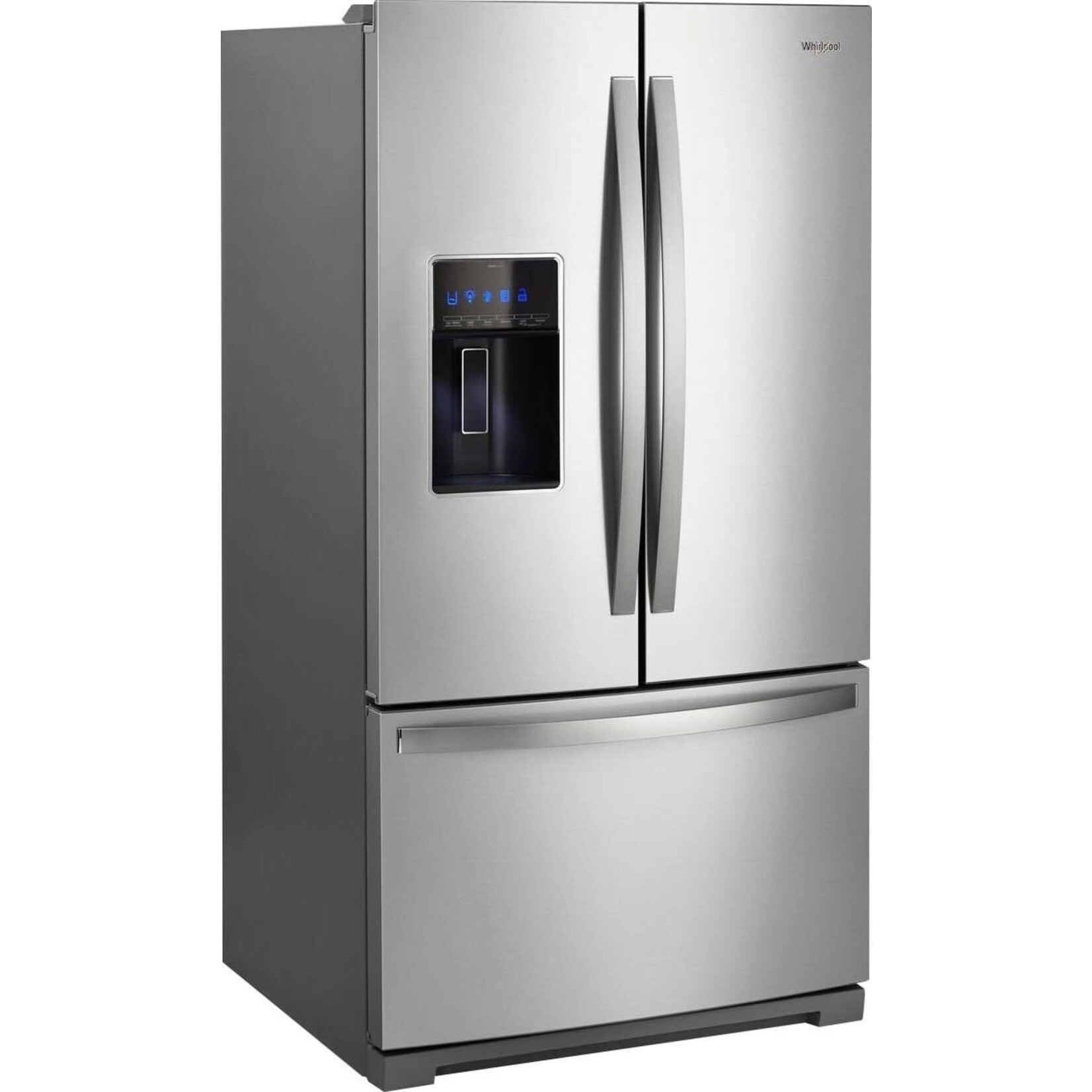 Whirlpool #*WRF767SDHZ - 26.8 cu. ft. French Door Refrigerator in Fingerprint Resistant Stainless Steel