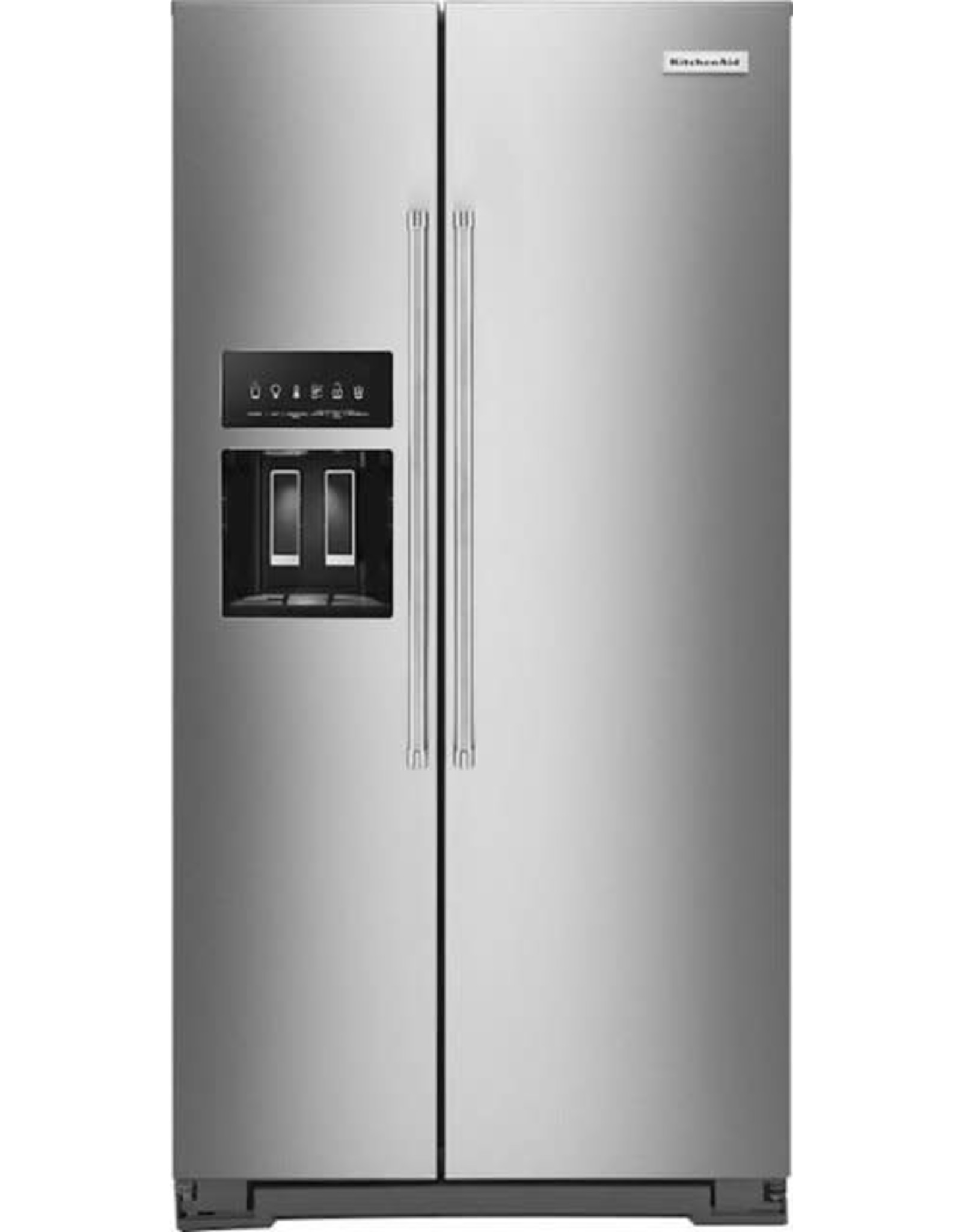 KitchenAid - 24.8 Cu. Ft. Side-by-Side Refrigerator - Stainless steel