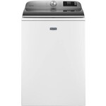 Maytag - 5.2 Cu. Ft. High Efficiency Smart Top Load Washer with Extra Power Button - White