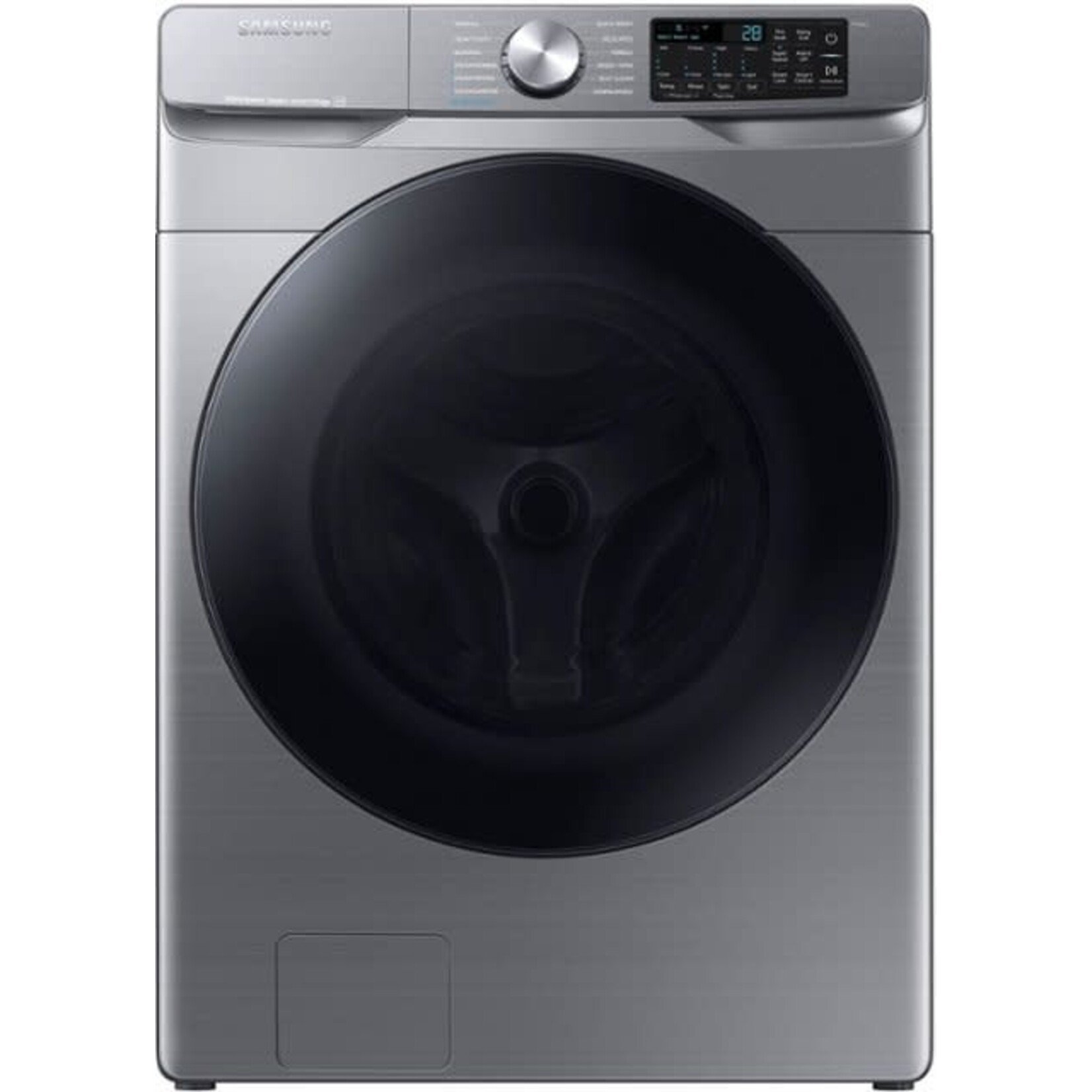 SAMSUNG #WF45B6300AP 4.5 cu. ft. Smart High-Efficiency Front Load Washer with Super Speed in Platinum
