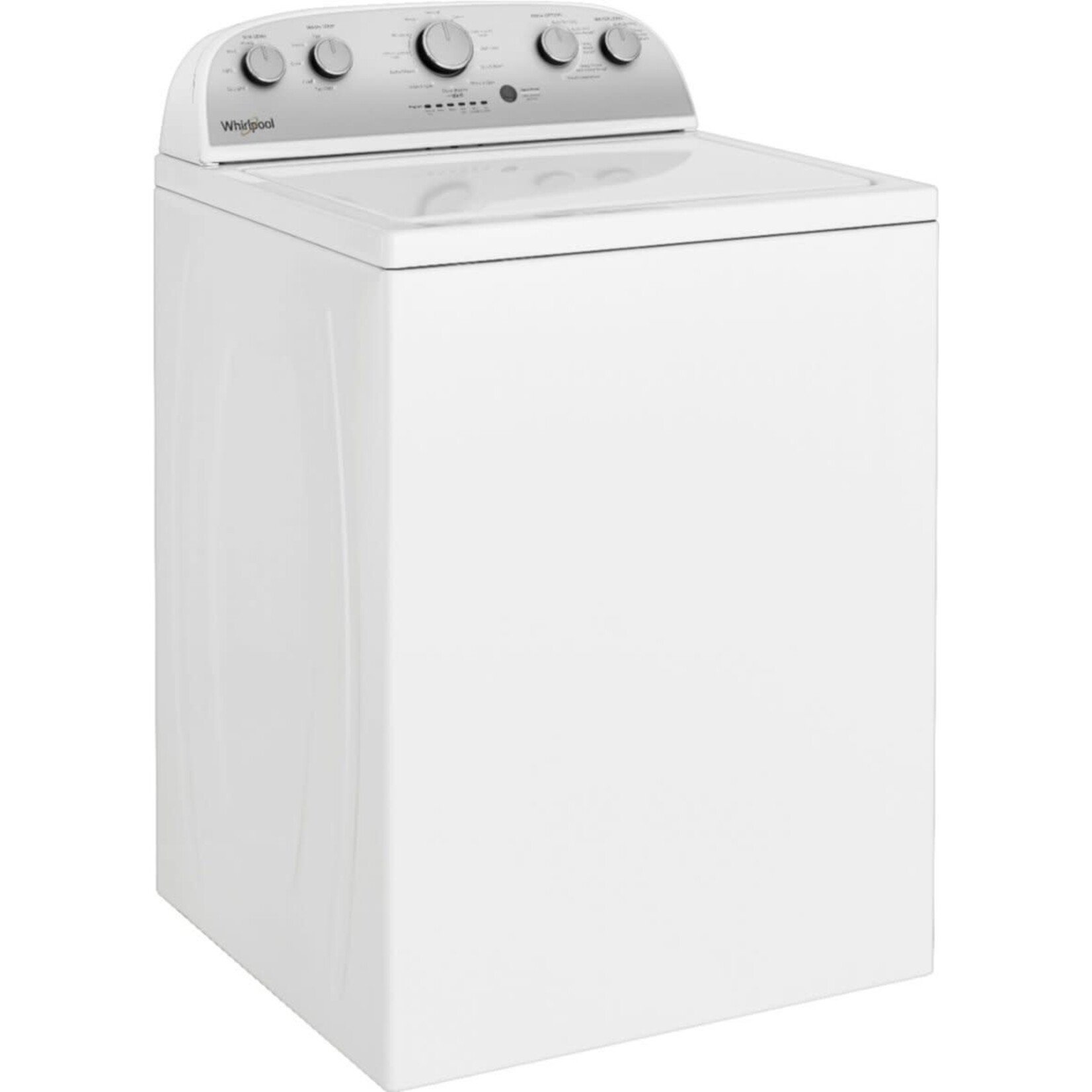 Whirlpool dent WTW4816FW3  Whirlpool 3.5-cu ft High Efficiency Agitator Top-Load Washer (White)