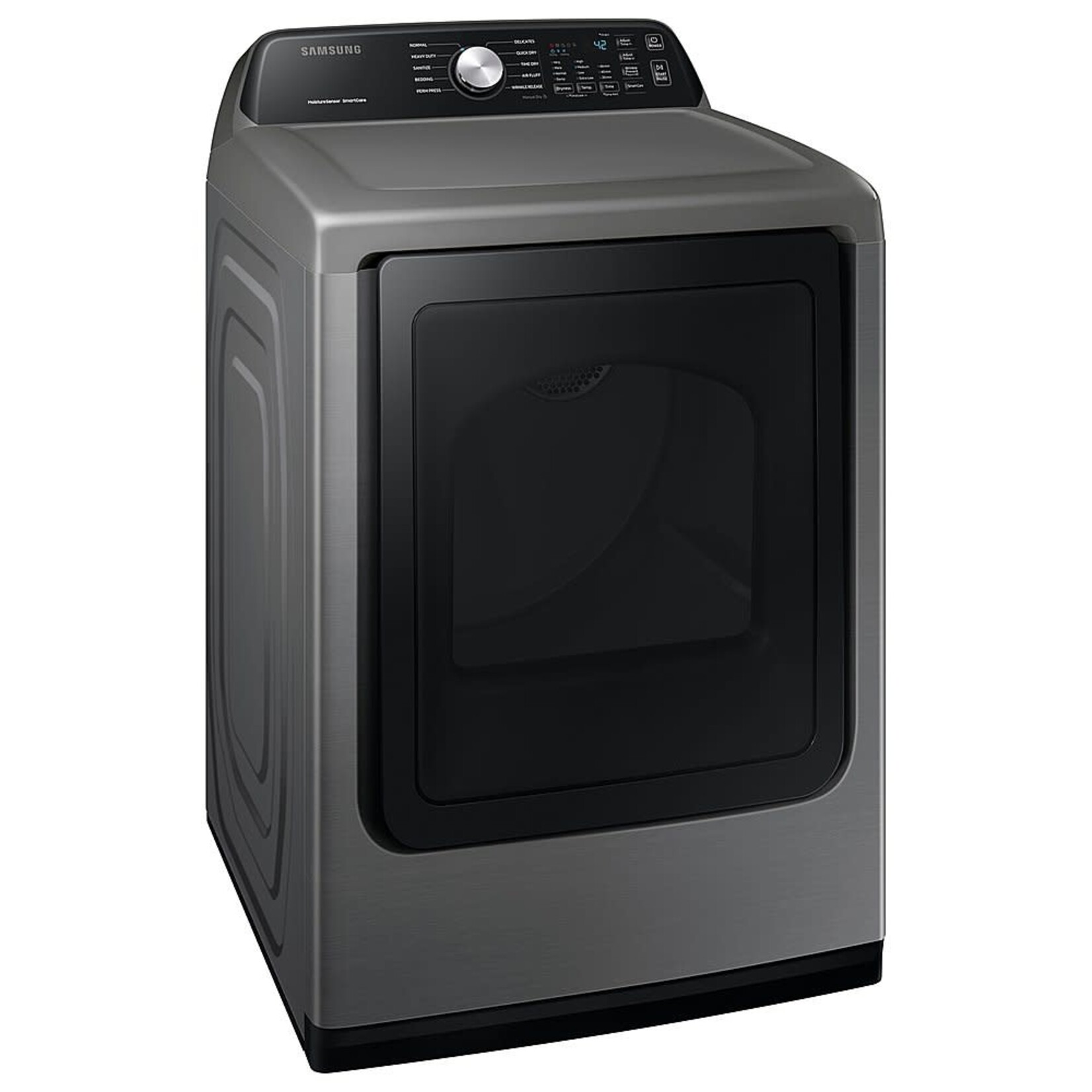 SAMSUNG #DVG45T3400P - Samsung  7.4 cu. ft. Vented Gas Dryer with Sensor Dry in Platinum