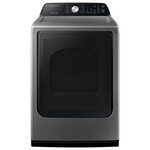SAMSUNG #DVG45T3400P - Samsung  7.4 cu. ft. Vented Gas Dryer with Sensor Dry in Platinum