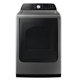 SAMSUNG Samsung  7.4 cu. ft. Vented Gas Dryer with Sensor Dry in Platinum