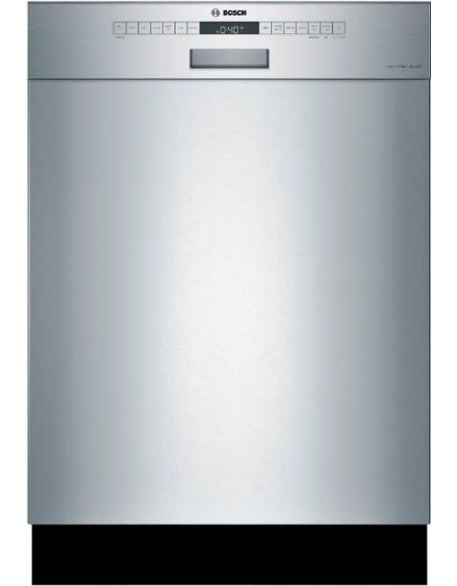 BOSCH Bosch 300 Series Top Control 24-in Built-In Dishwasher (Stainless Steel) ENERGY STAR, 48-dBA