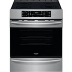 Frigidaire FGIH3047VF Frigidaire Gallery 30-in 4 Elements Self-cleaning and Steam Cleaning Air Fry Convection Oven Slide-in Induction Range (Smudge Proof Stainless Steel)
