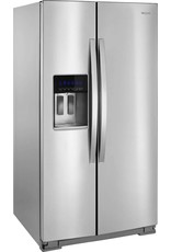 Whirlpool - 28.4 Cu. Ft. Side-by-Side Refrigerator with In-Door-Ice Storage - Stainless steel