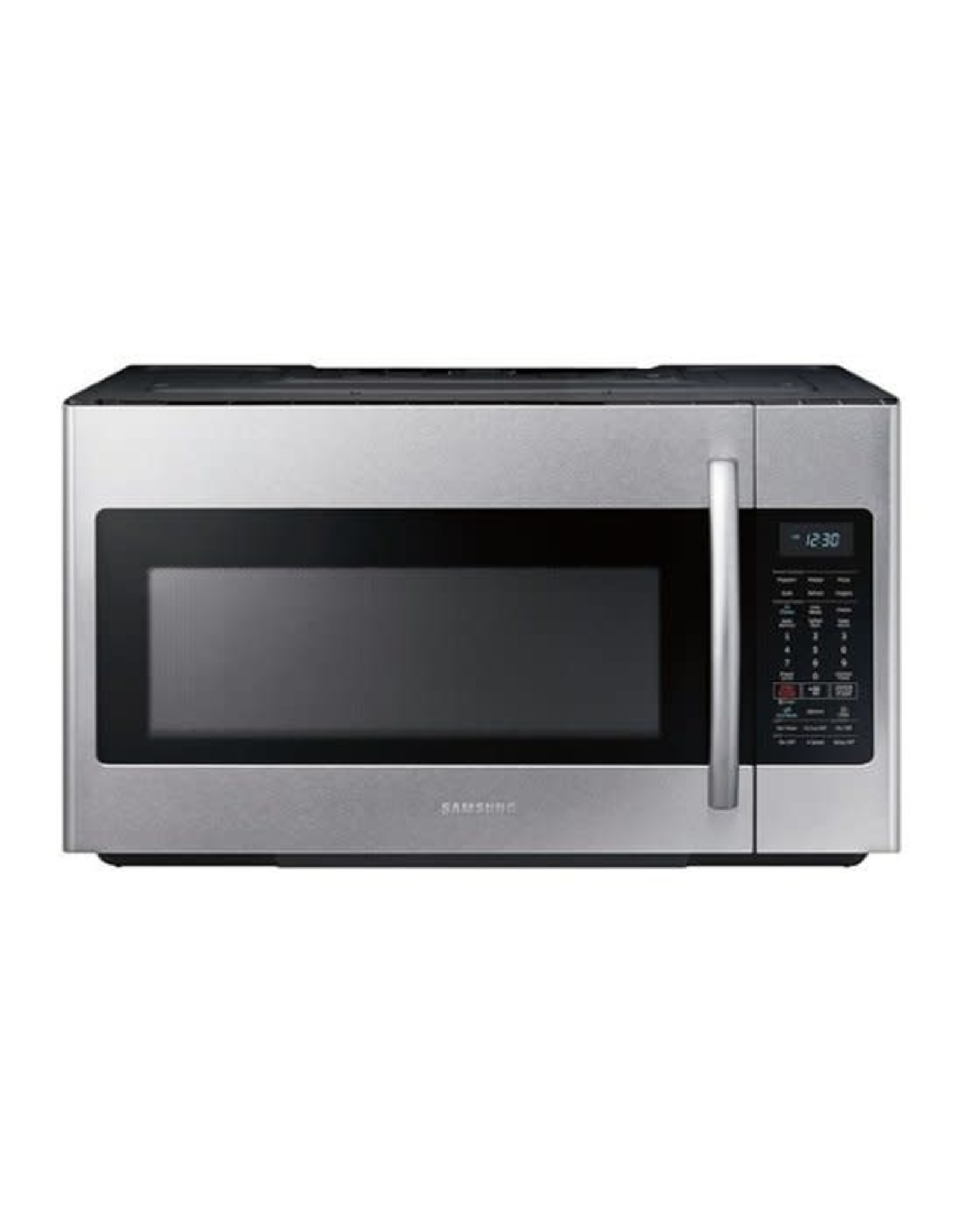 SAMSUNG ME18H704SFS Samsung - 1.8 cu. ft. Over-the-Range Fingerprint Resistant Microwave with Sensor Cooking - Stainless steel
