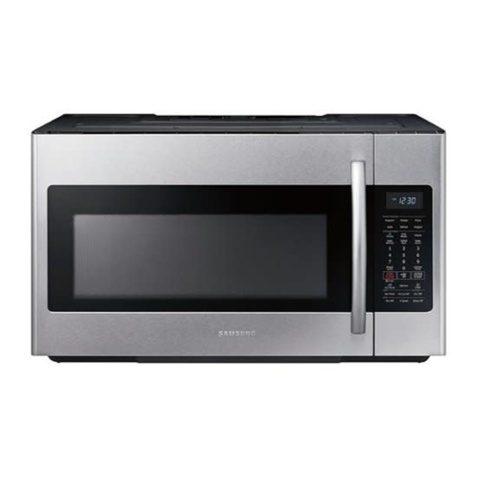 SAMSUNG ME18H704SFS Samsung - 1.8 cu. ft. Over-the-Range Fingerprint Resistant Microwave with Sensor Cooking - Stainless steel