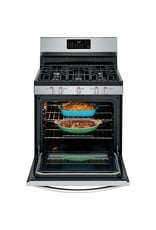 Frigidaire - Gallery 5.0 Cu. Ft. Freestanding Gas Range with Air Fry - Stainless steel