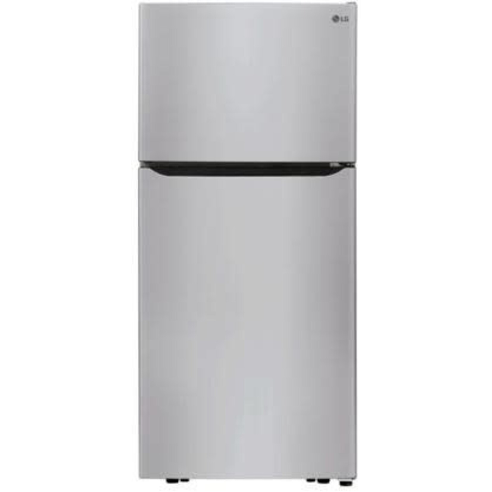 LG LTCS20020S 30 in. W 20.2 cu. ft. Top Freezer Refrigerator in Stainless Steel with Reversible Door