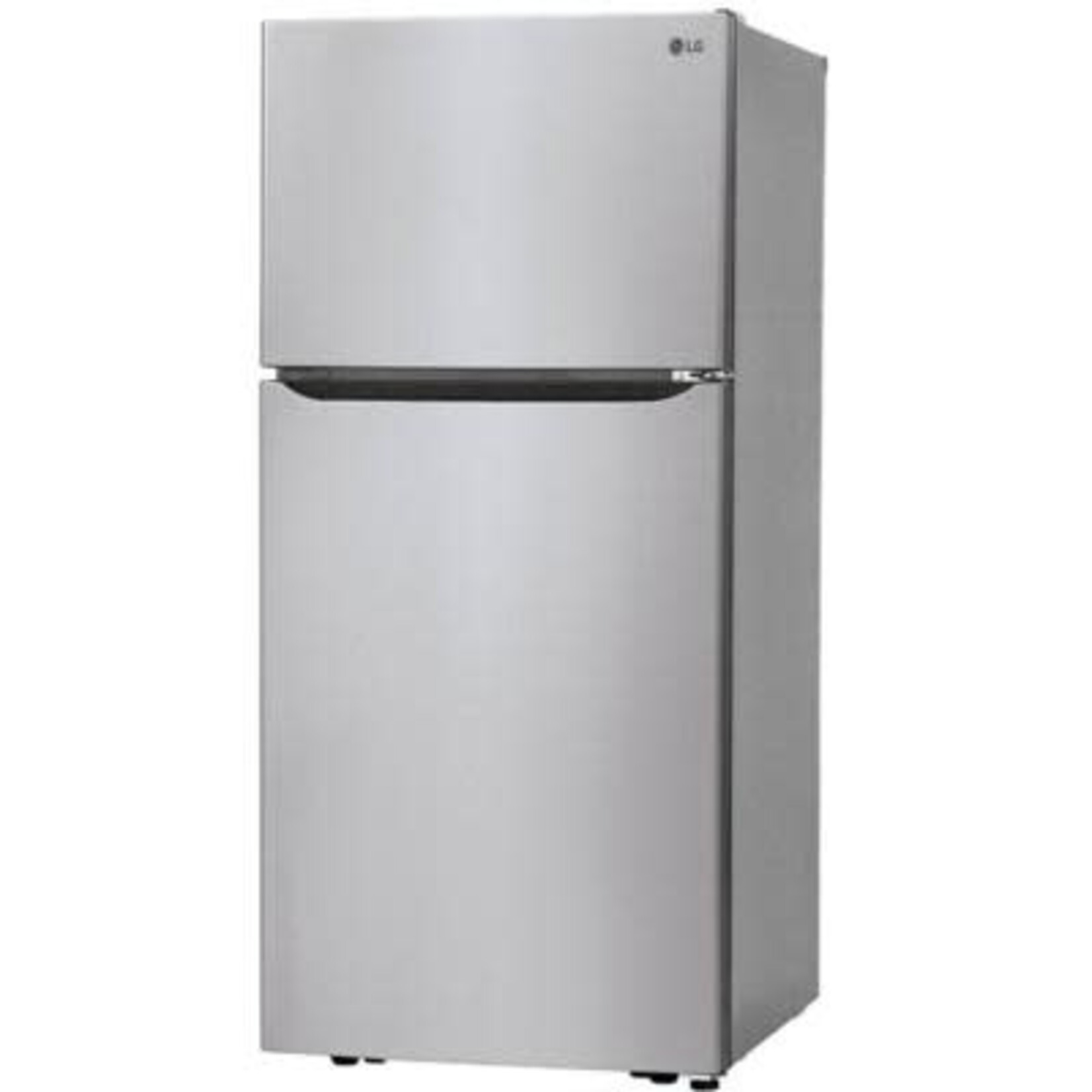 LG LTCS20020S 30 in. W 20.2 cu. ft. Top Freezer Refrigerator in Stainless Steel with Reversible Door