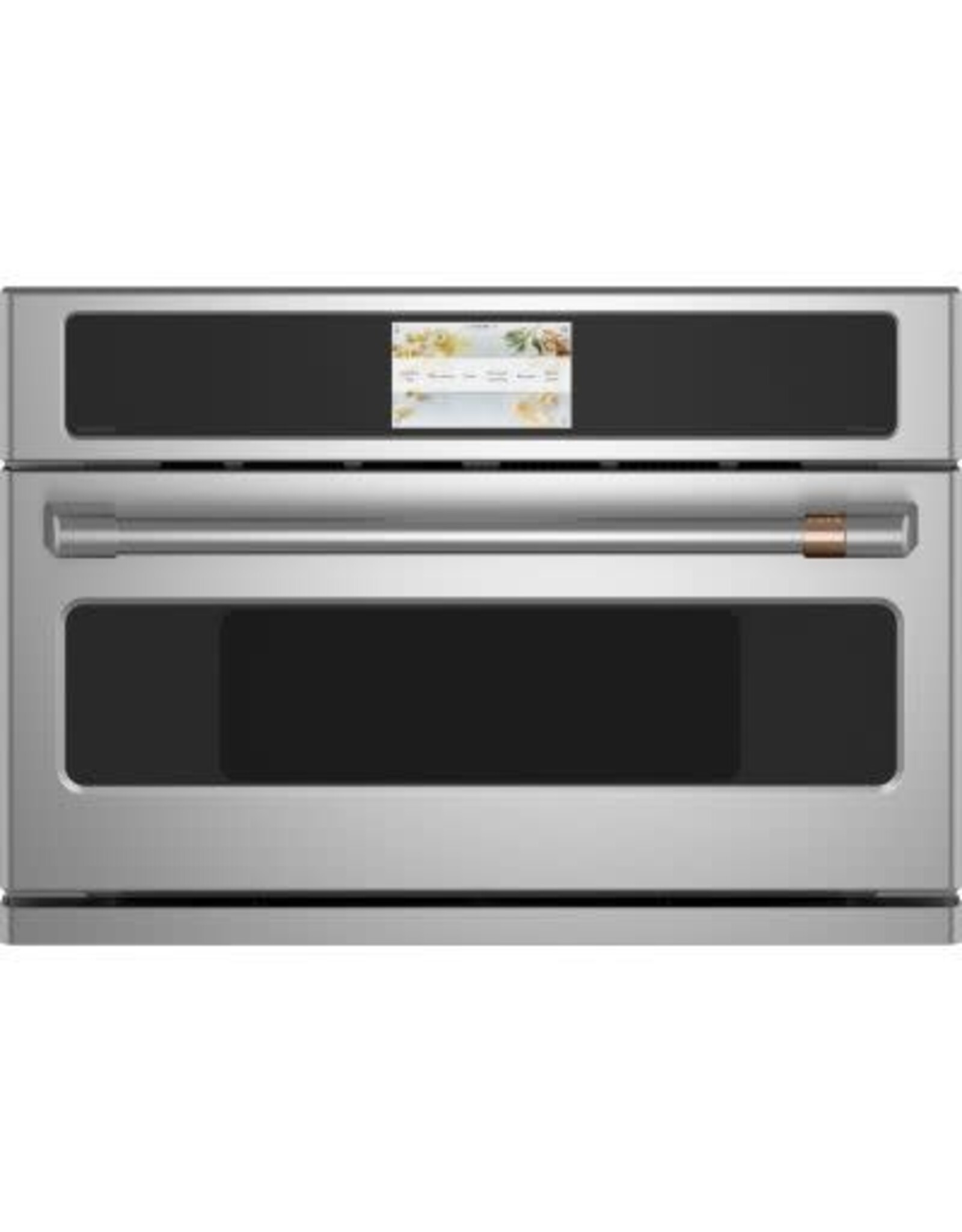 GE Cafe' CSB913P2NS1 30 in. 1.7 cu. ft. Smart Electric Wall Oven and Microwave Combo with 120 Volt Advantium Technology in Stainless Steel