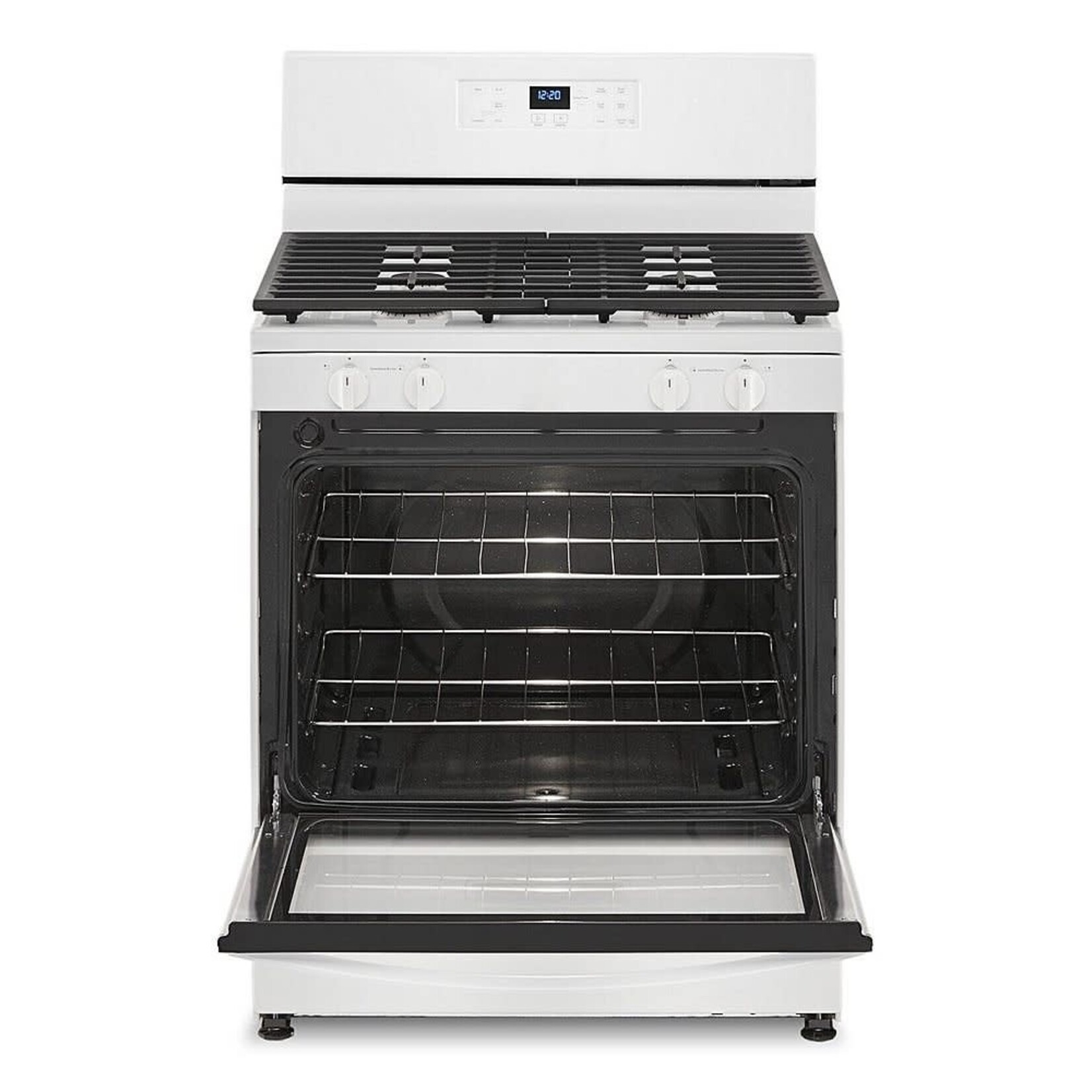 Whirlpool *WFG320M0MW0 30-in 4 Burners 5.1-cu ft Freestanding Gas Range in. White