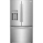 Frigidaire #FRFS282LAF Frigidaire Standard-Depth 27.8-Cu. Feet 3 -Door French Door Refrigerator with Ice Maker with water and Ice dispenser ( Fingerprint Resistant Stainless Steel ) ENERGY STAR Certified