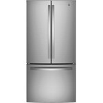 GE GNE25JYKJFFS 24.7 cu. ft. French Door Refrigerator in Fingerprint Resistant Stainless Steel, ENERGY STAR