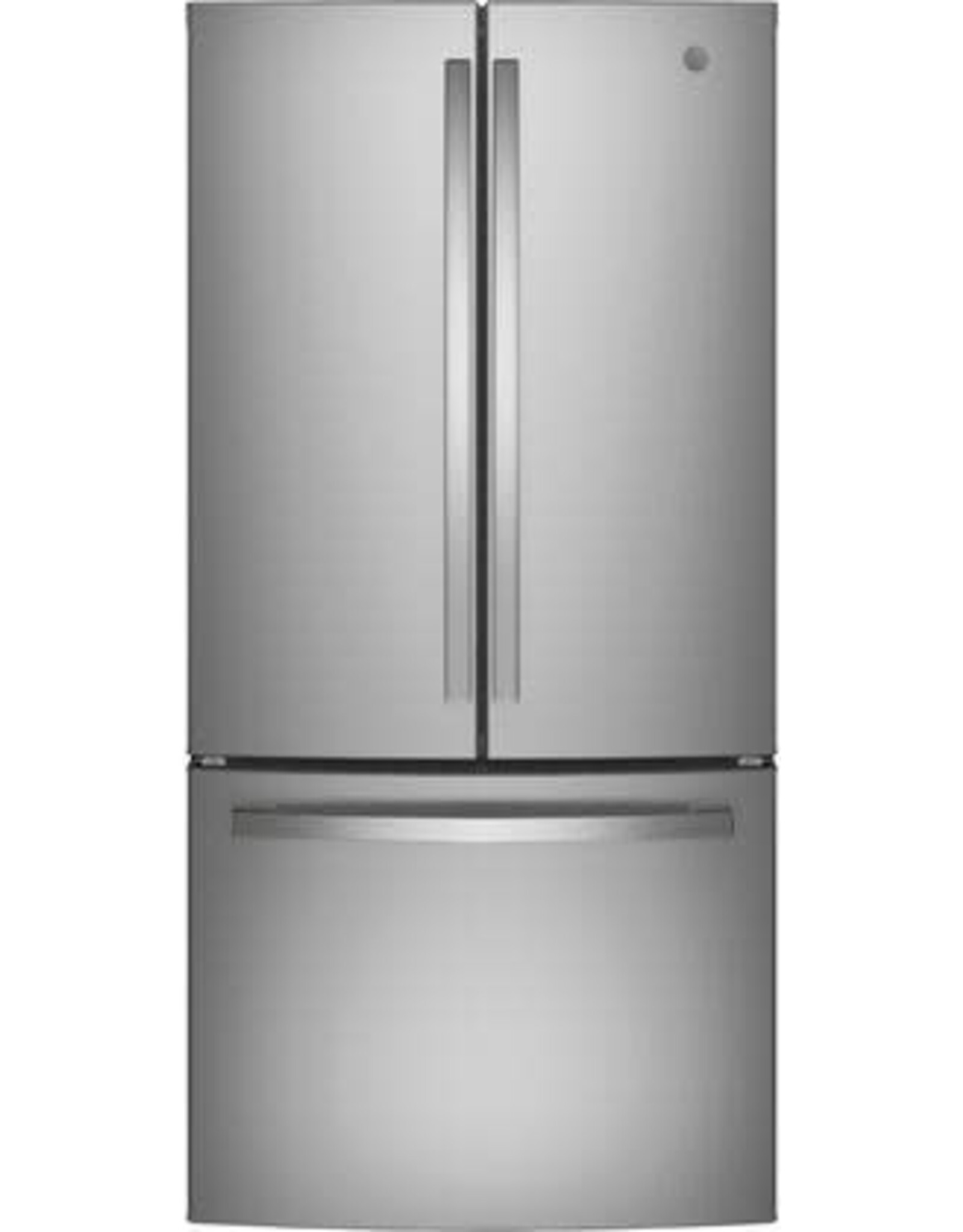 GE GNE25JYKFS 24.7 cu. ft. French Door Refrigerator in Fingerprint Resistant Stainless Steel, ENERGY STAR