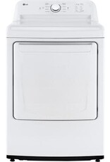 lg DLE6100W 7.3 cu.ft. Ultra Large High Efficiency Electric Dryer in White