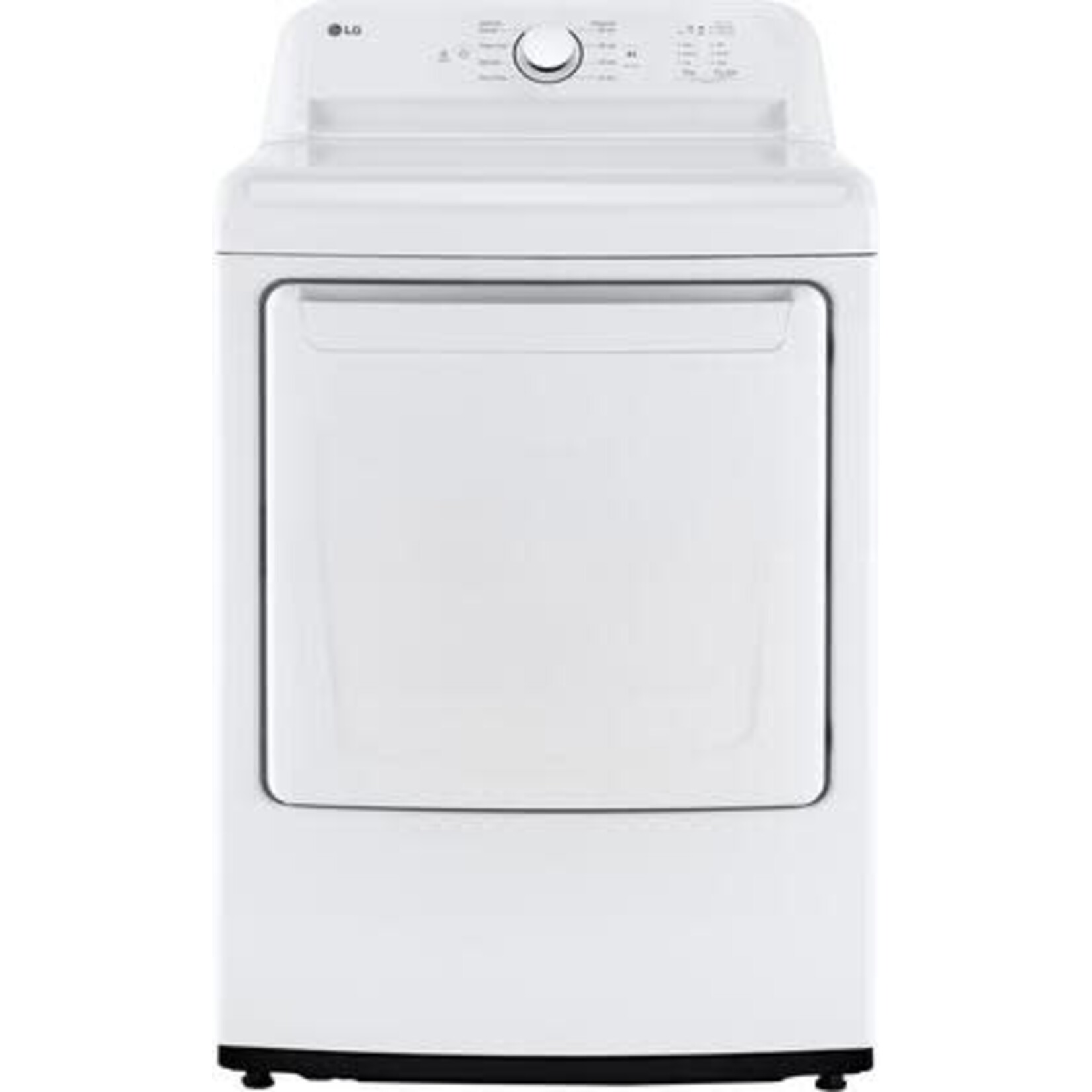 LG #*DLE6100W 7.3 cu.ft. Ultra Large High Efficiency Electric Dryer in White