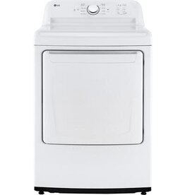 lg DLE6100W 7.3 cu.ft. Ultra Large High Efficiency Electric Dryer in White