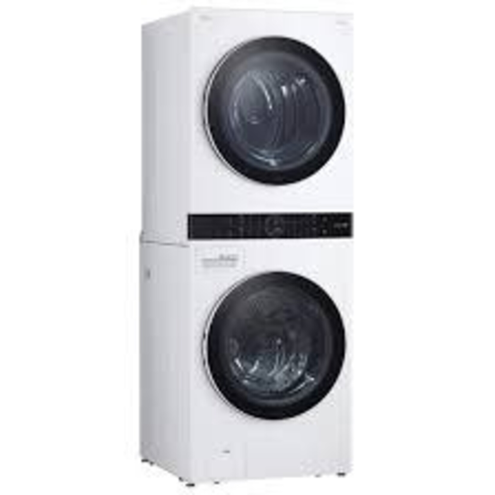 LG WKEX200HWA 27 in. White Single Unit WashTower Laundry Center with 4.5 cu. ft. Washer and 7.4 cu. ft. Electric Dryer