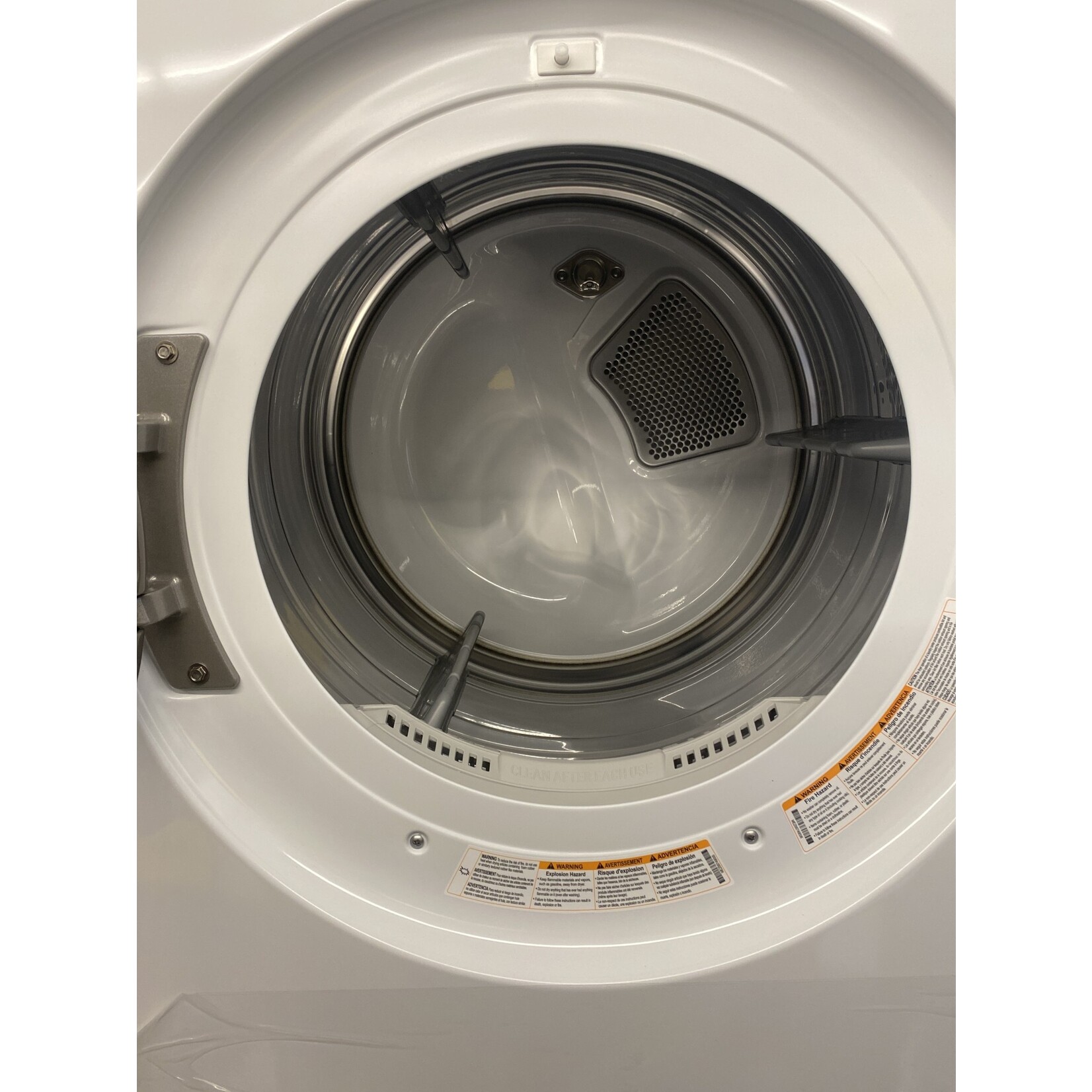 LG WKEX200HWA 27 in. White Single Unit WashTower Laundry Center with 4.5 cu. ft. Washer and 7.4 cu. ft. Electric Dryer
