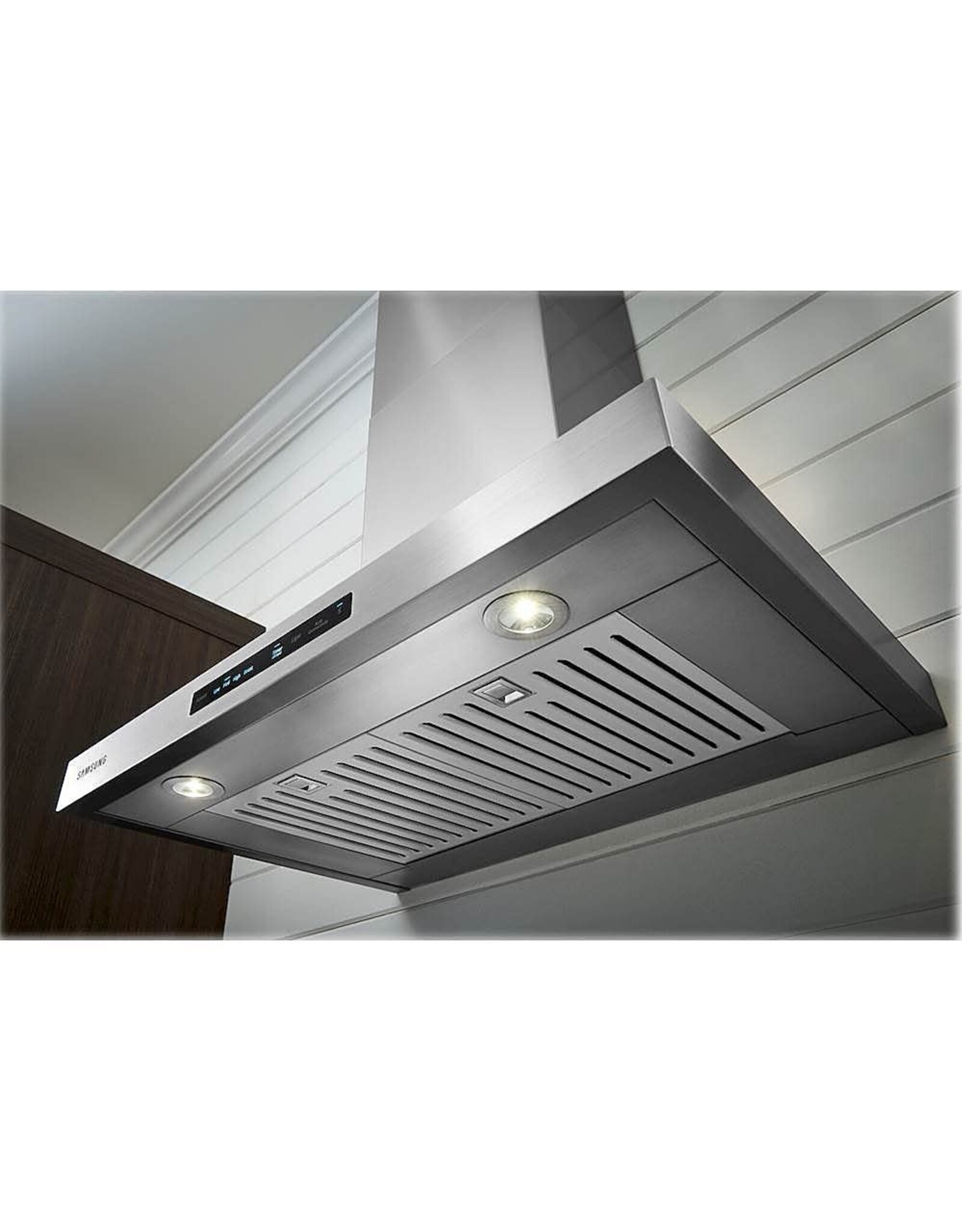 SAMSUNG Samsung - 30" Convertible Range Hood with WiFi - Stainless Steel