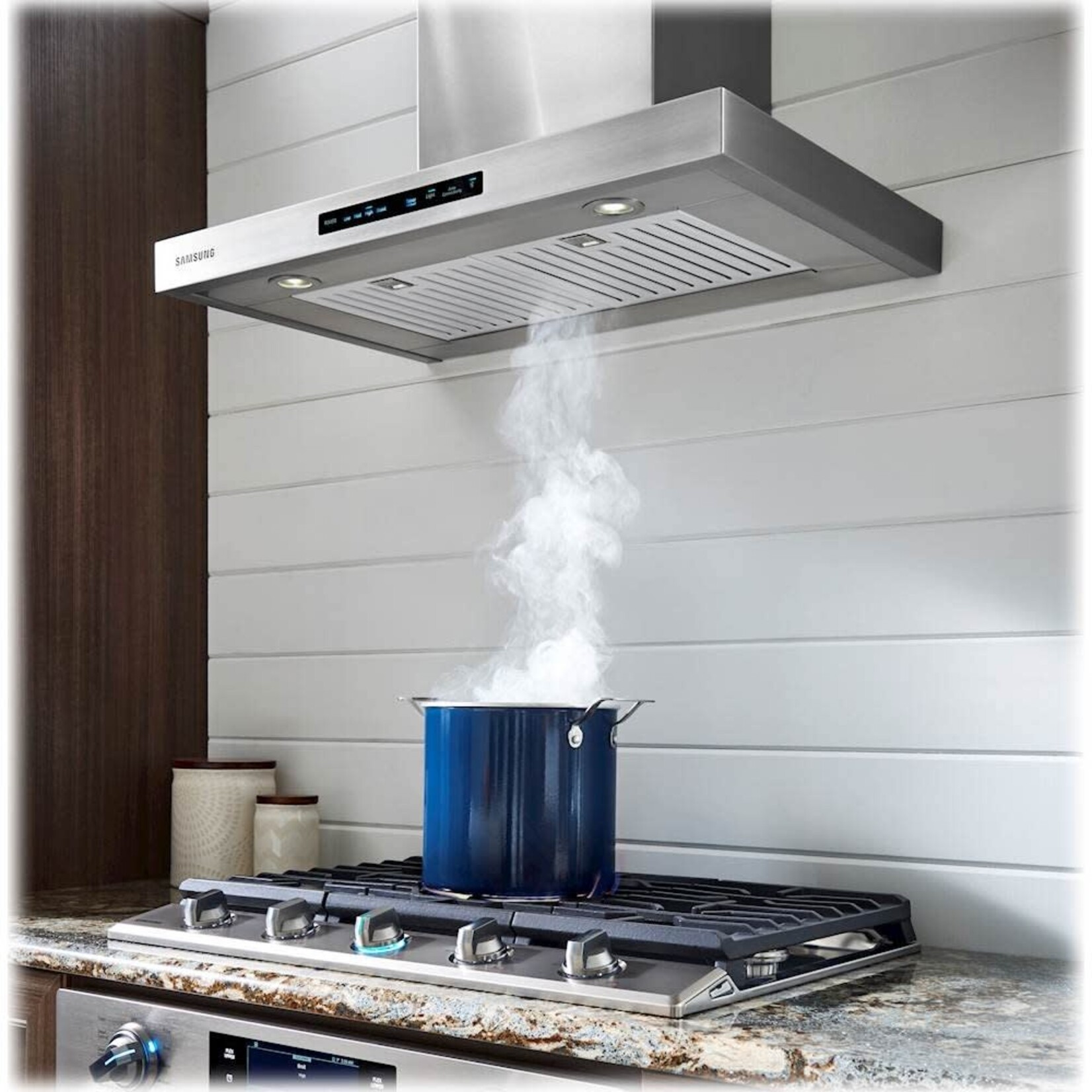 SAMSUNG #*NK30K7000WS Samsung - 30" Convertible Range Hood with WiFi - Stainless Steel