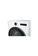LG Electronics DLEX6500W 7.4 cu. ft. Ultra Large Electric Dryer with Sensor Dry, Turbo Steam Technology and Wi-Fi Connectivity in White