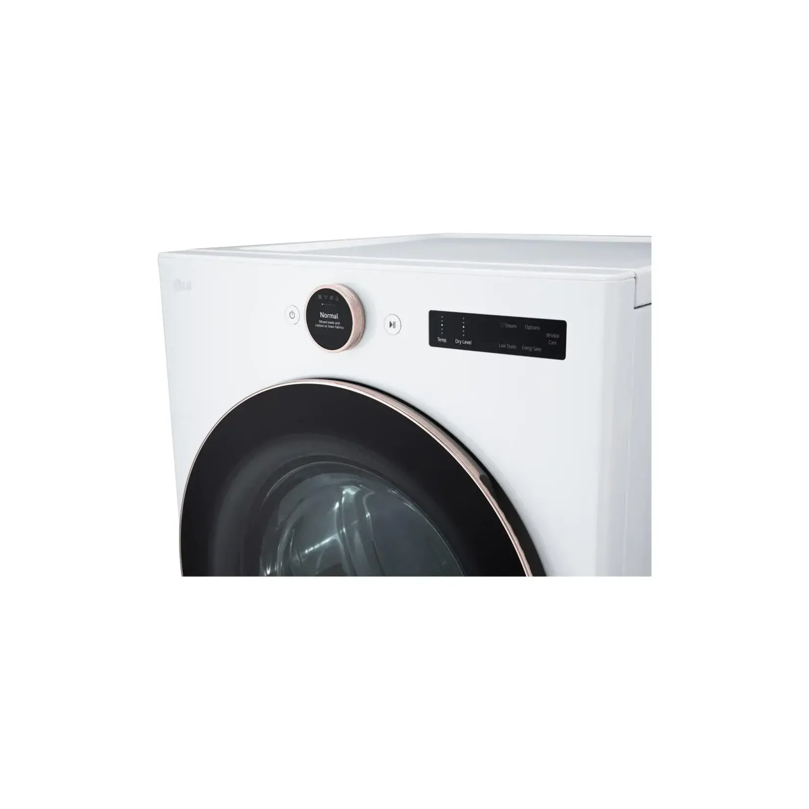 LG Electronics #*DLEX6500W 7.4 cu. ft. Ultra Large Electric Dryer with Sensor Dry, Turbo Steam Technology and Wi-Fi Connectivity in White