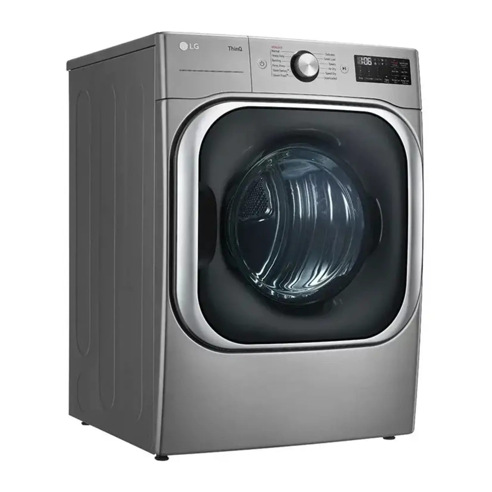 LG Electronics #DLEX8980V 9.0 cu. ft. Mega Capacity Smart wi-fi Enabled Front Load Electric Dryer with TurboSteam™ and Built-In Intelligence